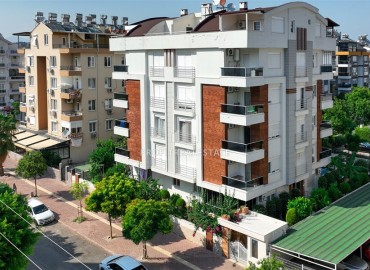 Меблированная квартира с одной спальней, 55м², в резиденции с бассейном, в 1700м от моря в Анталии, микрорайон Лиман ID-17124 фото-15