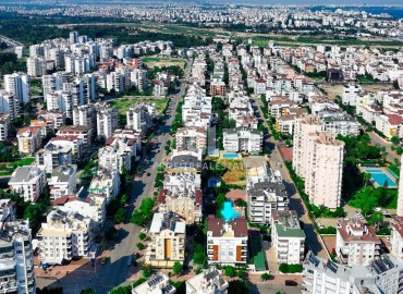 Меблированная квартира с одной спальней, 55м², в резиденции с бассейном, в 1700м от моря в Анталии, микрорайон Лиман ID-17124 фото-20