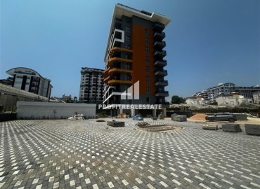 Spacious one-bedroom apartment under construction, 63m2, in a modern residential residence with rich facilities in Avsallar, Alanya ID-13997 фото-5