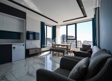 Меблированные апартаменты 2+1, 95м², с видом на горы и море в комплексе премиум класса в Махмутларе, Алания ID-17174 фото-2