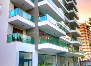 Квартира 1+1  в новом доме всего в 200 метрах от моря в районе Мамхутлар  по супер выгодной цене ID-1333 фото-9