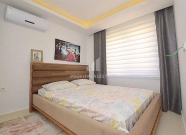 Уютная квартира с одной спальней, 50м², в комплексе с бассейном в 150м от пляжа Кейкубат, Алания центр ID-17232 фото-9