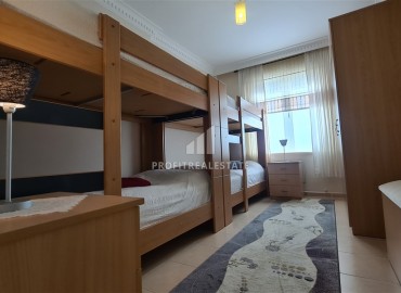 Стильная трехкомнатная квартира, 100м², с отдельной кухней, в комплексе с бассейном в центре Алании ID-17296 фото-12