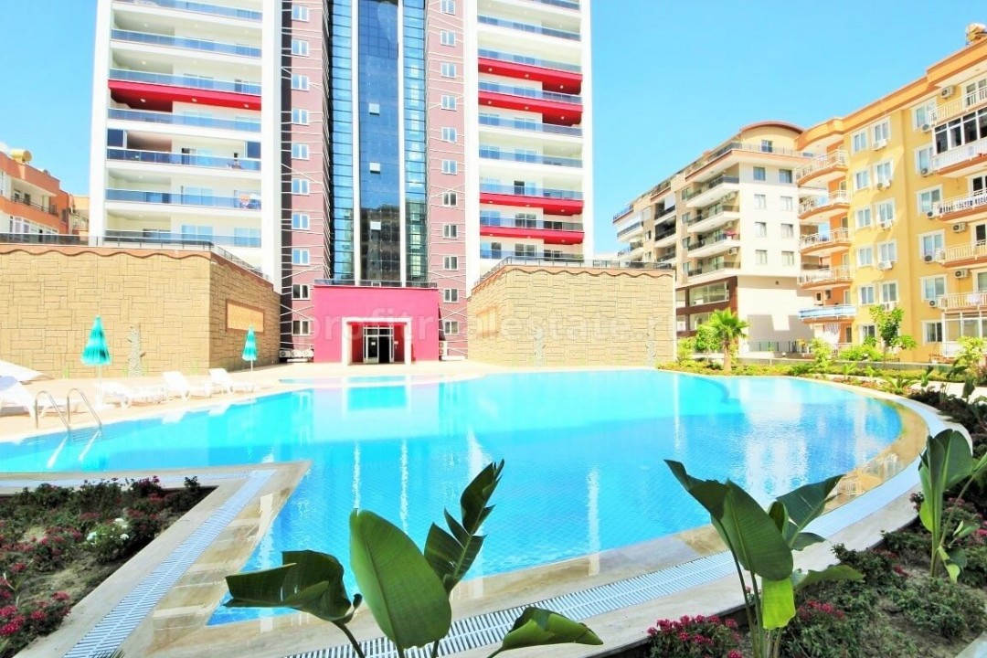 Апартаменты планировки 2+1 в комплексе с большой территорией всего в 450 метрах от Средиземного моря ID-1340 фото-1