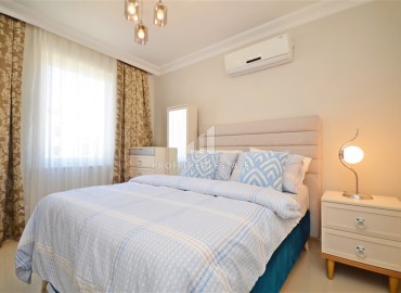 Two bedroom apartment with designer interior, 200 meters from the sea, Kargicak, Alanya, 110 m2 ID-14518 фото-9