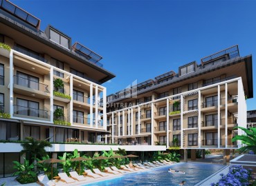 New investment project at an attractive price in a residence with rich facilities, in Oba, Alanya, 44-151 m2 ID-11213 фото-4