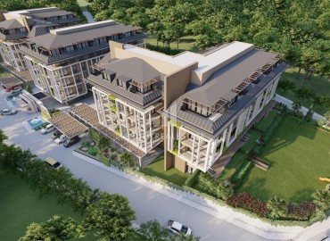 New investment project at an attractive price in a residence with rich facilities, in Oba, Alanya, 44-151 m2 ID-11213 фото-6