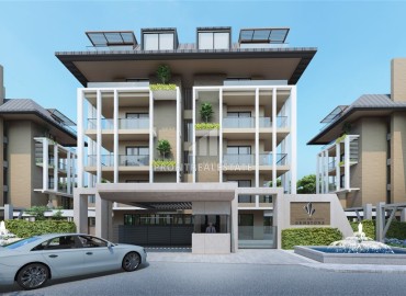 New investment project at an attractive price in a residence with rich facilities, in Oba, Alanya, 44-151 m2 ID-11213 фото-8