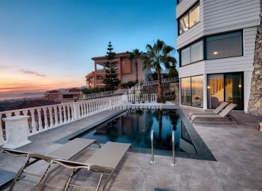 Four-storey luxury villa, at the final stage of construction, Kargicak, Alanya, 235 m2 ID-8399 фото-15