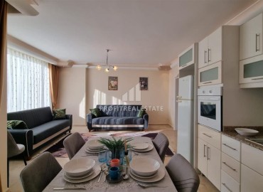 Меблированная квартира с двумя спальнями, 110м², у подножия гор, в комплексе с зимним бассейном в Махмутларе ID-17648 фото-5