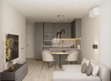 Инвестиционное предложение: квартиры 1+1 и 2+1, 50-72м², в малоквартирном комплексе на этапе строительства в Анталии, Аксу ID-17659 фото-7