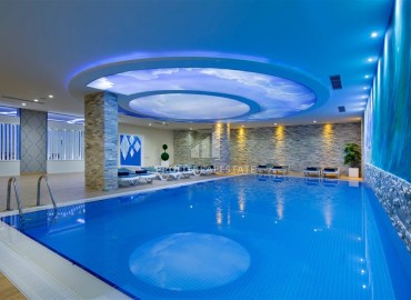 Ergonomic cozy furnished apartment 1+1, in a residence with extensive facilities, in the center of Alanya ID-16122 фото-12