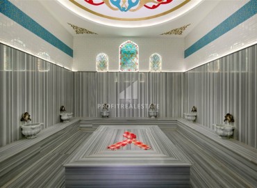 Ergonomic cozy furnished apartment 1+1, in a residence with extensive facilities, in the center of Alanya ID-16122 фото-14