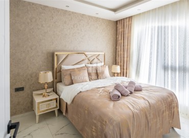 Апартаменты с одной спальней, 53м², в новостройке с отличной локацией в 200м от моря в районе Каргыджак, Алания ID-17700 фото-6