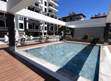 Меблированные апартаменты 1+1, 60м², в резиденции премиум класса в центре Алании, 1000м от моря ID-17701 фото-16