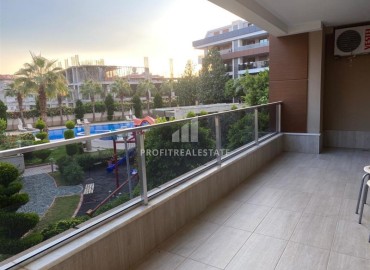 Укомплектованная двухкомнатная квартира, 70м², в уютном комплексе премиум класса в центре района Оба, Алания ID-17703 фото-6