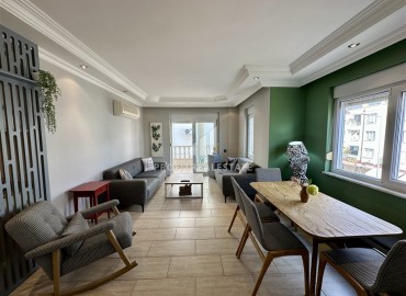 Меблированная квартира с двумя спальнями, 110м², в комплексе с бассейном, в 150м от моря в районе Алании Оба под ВНЖ ID-17706 фото-6