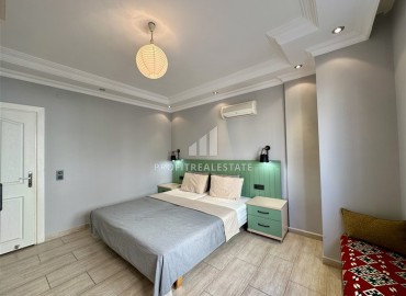 Меблированная квартира с двумя спальнями, 110м², в комплексе с бассейном, в 150м от моря в районе Алании Оба под ВНЖ ID-17706 фото-17