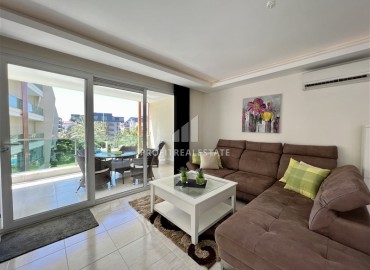 Стильная трехкомнатная квартира, 100м², с видом на бассейн в районе Оба, Алания в комплексе премиум класса под ВНЖ ID-17707 фото-4