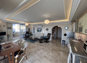 Меблированная квартира с двумя спальнями, 125м² с видом на море и отличной локацией в центре района Махмутлар, Алания ID-17717 фото-2