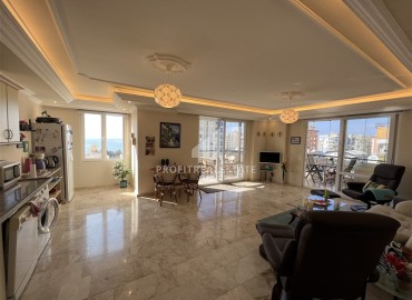Меблированная квартира с двумя спальнями, 125м² с видом на море и отличной локацией в центре района Махмутлар, Алания ID-17717 фото-3