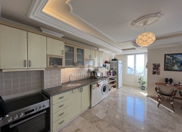 Меблированная квартира с двумя спальнями, 125м² с видом на море и отличной локацией в центре района Махмутлар, Алания ID-17717 фото-7