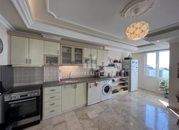 Меблированная квартира с двумя спальнями, 125м² с видом на море и отличной локацией в центре района Махмутлар, Алания ID-17717 фото-8