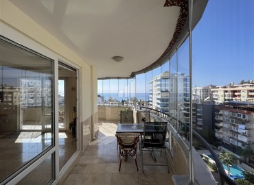 Меблированная квартира с двумя спальнями, 125м² с видом на море и отличной локацией в центре района Махмутлар, Алания ID-17717 фото-10