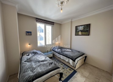 Меблированная квартира с двумя спальнями, 125м² с видом на море и отличной локацией в центре района Махмутлар, Алания ID-17717 фото-14