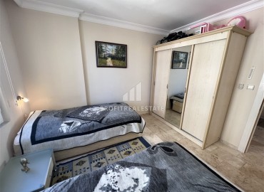 Меблированная квартира с двумя спальнями, 125м² с видом на море и отличной локацией в центре района Махмутлар, Алания ID-17717 фото-15