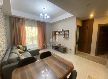 Готовая к проживанию, стильная квартира 1+1, 53м², в элитном комплексе у моря в Махмутларе, Алания ID-17718 фото-2