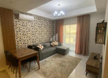 Готовая к проживанию, стильная квартира 1+1, 53м², в элитном комплексе у моря в Махмутларе, Алания ID-17718 фото-4