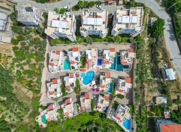Меблированные трехкомнатные апартаменты, 100м², в элитном комплексе с панорамными видами в Джикджилли, Алания под ВНЖ ID-17719 фото-18