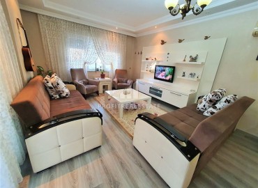 Удобная трехкомнатная квартира, 120м², в уютном комплексе в центре района Алании Оба, в 150м от моря ID-11669 фото-2