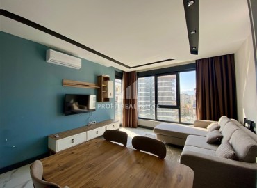 Меблированная трехкомнатная квартира, 85м², на высоком этаже в комплексе премиум класса в Махмутларе, Алания ID-17726 фото-4