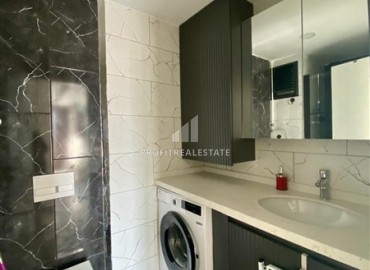 Меблированная трехкомнатная квартира, 85м², на высоком этаже в комплексе премиум класса в Махмутларе, Алания ID-17726 фото-7