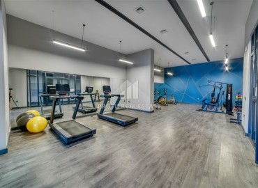 Меблированная трехкомнатная квартира, 85м², на высоком этаже в комплексе премиум класса в Махмутларе, Алания ID-17726 фото-15