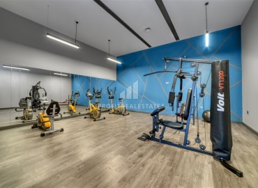 Меблированная трехкомнатная квартира, 85м², на высоком этаже в комплексе премиум класса в Махмутларе, Алания ID-17726 фото-16