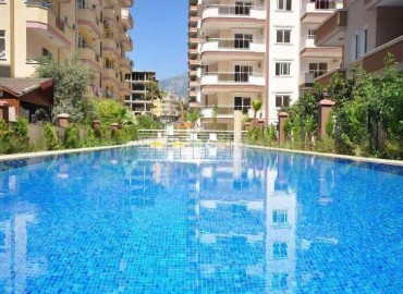 Апартаменты 1+1  в комплексе с большим бассейном и турецким хамамом в Махмутларе, Алания, 65 кв.м. ID-1378 фото-1