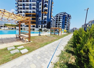 Апартаменты с одной спальней, 60м², в новом комплексе с отельной инфраструктурой, у моря в Махмутларе, Алания ID-17734 фото-10