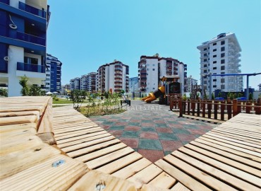 Апартаменты с одной спальней, 60м², в новом комплексе с отельной инфраструктурой, у моря в Махмутларе, Алания ID-17734 фото-13