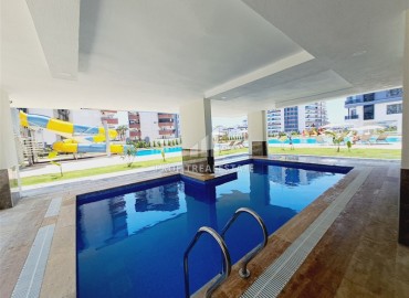 Апартаменты с одной спальней, 60м², в новом комплексе с отельной инфраструктурой, у моря в Махмутларе, Алания ID-17734 фото-15