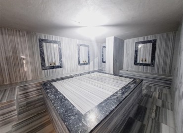 Апартаменты с одной спальней, 60м², в новом комплексе с отельной инфраструктурой, у моря в Махмутларе, Алания ID-17734 фото-16