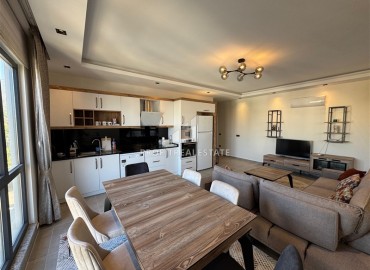 Стильная трехкомнатная квартира, 105м², с великолепным видом в элитном комплексе в Махмутларе, Алания ID-17735 фото-3