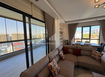 Стильная трехкомнатная квартира, 105м², с великолепным видом в элитном комплексе в Махмутларе, Алания ID-17735 фото-4