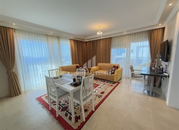 Видовая меблированная квартира 2+1, 120м², в уютном комплексе с отличным расположением в Махмутларе, Алания ID-17740 фото-4
