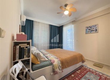 Видовая меблированная квартира 2+1, 120м², в уютном комплексе с отличным расположением в Махмутларе, Алания ID-17740 фото-17