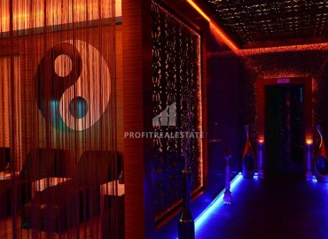 Меблированная двухкомнатная квартира, 55м², с видом на море в элитном комплексе Махмулара, Алания ID-17742 фото-17