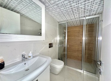 Стильный пентхаус с двумя спальнями, 98м², с прекрасным видом в элитной резиденции у пляжа Клеопатры, Алания ID-17743 фото-9