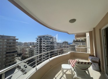 Квартира с двумя спальнями, 125м², с видом на море, в уютном комплексе в 300м от моря в Махмутларе, Алания ID-17745 фото-6